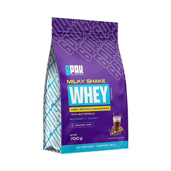 Milky Shake Whey 700g – krēmīgs sūkalu proteīns muskuļu augšanai un atjaunošanai