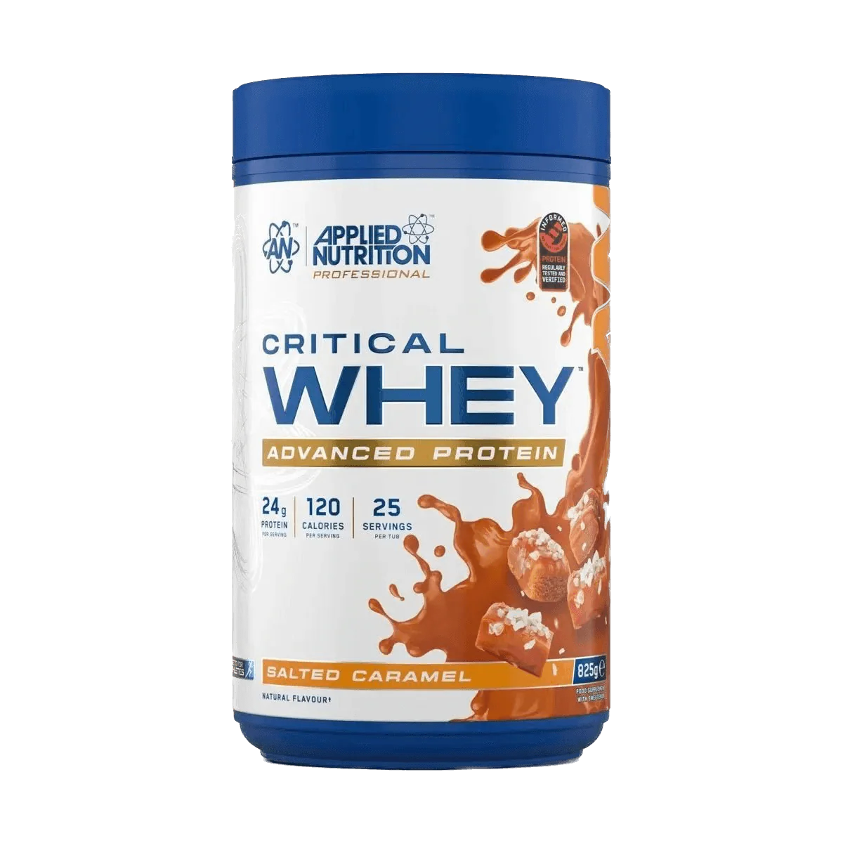 Applied Nutrition Critical Whey 825g – premium sūkalu proteīna maisījums