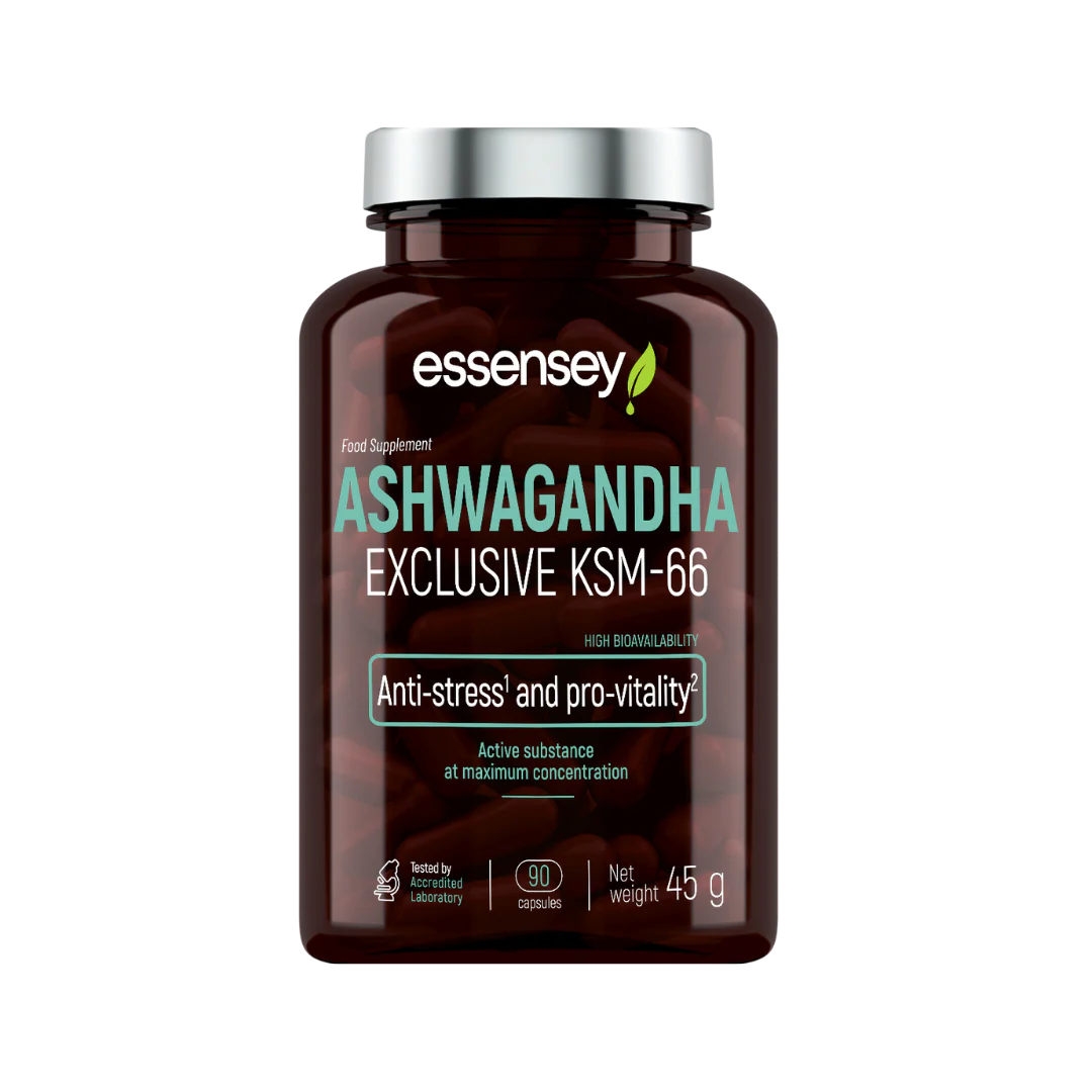 Essensey Ashwagandha Exclusive KSM-66, 90 kapsulas