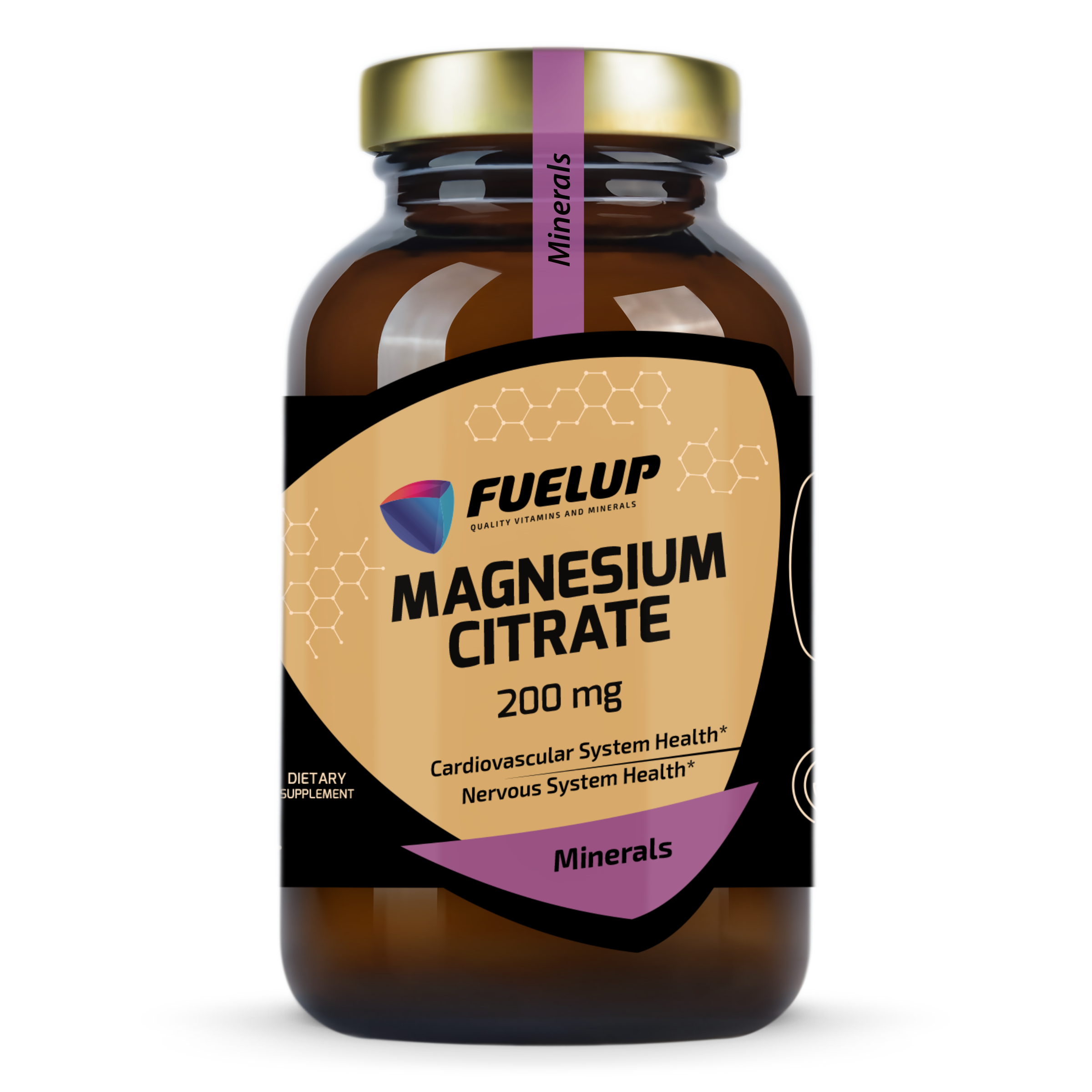 Fuel-Up Magnesium Citrate 200 mg – 60 tabletes