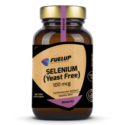 Fuel-Up Selenium (yeast free) 100 mcg - tablets