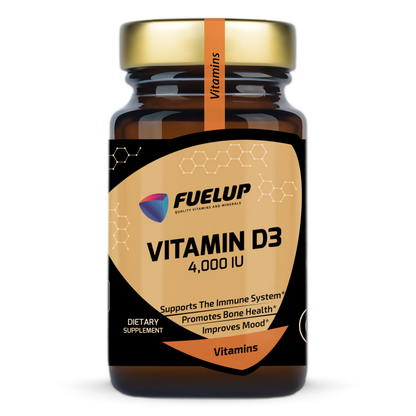 Fuel-Up Vitamin D3 4,000 IU - softgels
