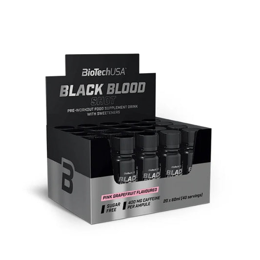 BioTech Black Blood Shot 20x60ml