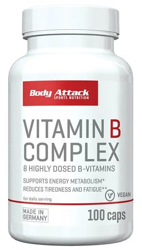 Body Attack B-Complex 100 Caps.