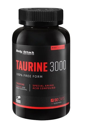 Body Attack - Taurine 3000 - 90 Kapsulas