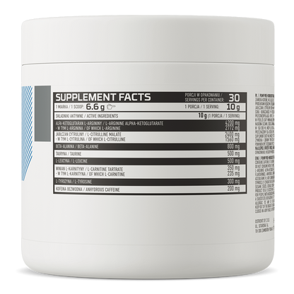 Pump Pre-Workout Formula POWDER 300g