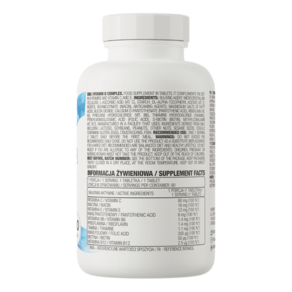 B vitamin complex / Vitamin B complex (90 tablets)
