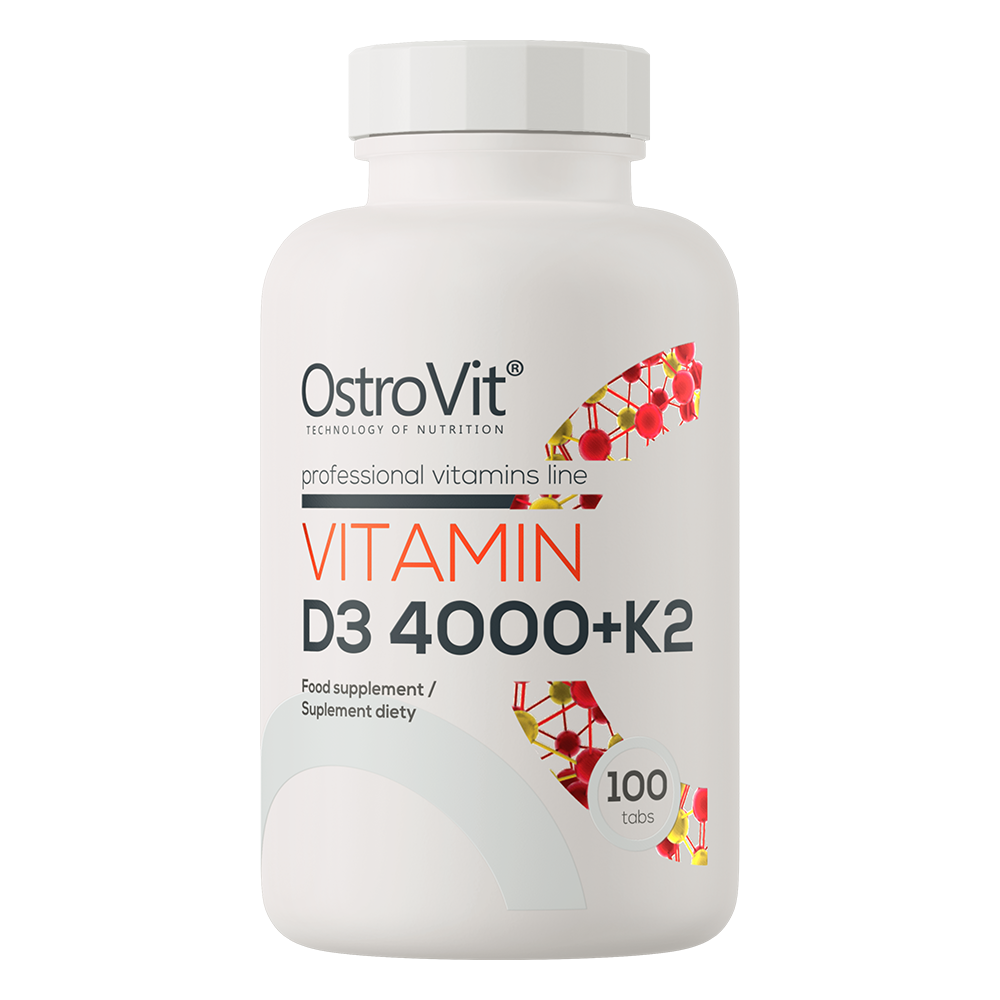 Vitamin D3 4000 IU + K2 100 Tab