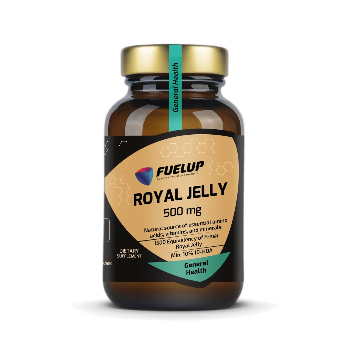 Fuel Up Royal Jelly 500 mg 60 kapsulas