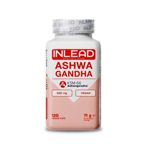 INLEAD Ashwagandha KSM-66 120 Caps.