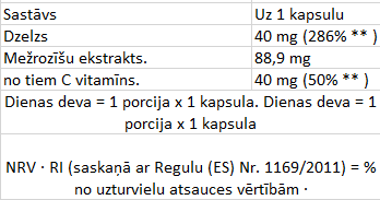 IronMaxx Eisen + Vitamin C - 130 Kapsulas