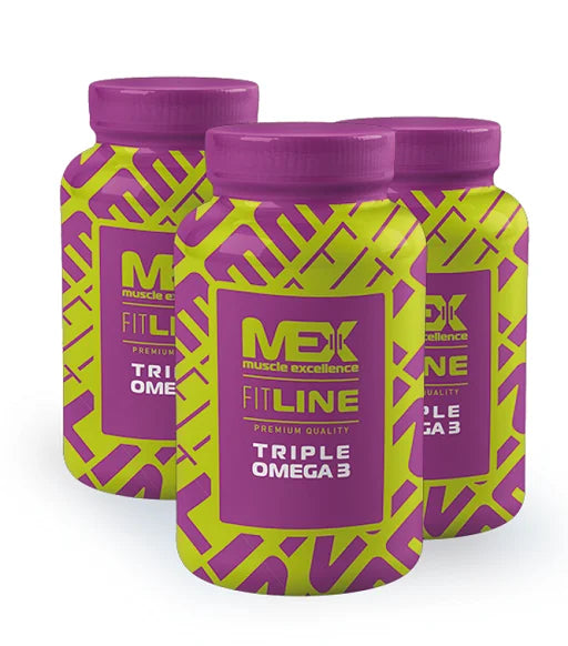 MEX Triple Omega 3 - 90 Gēla kapsulas