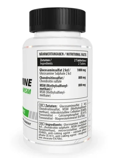 MST - Healthy Chondroitin + Glucosamine + MSM 60 Tabletes