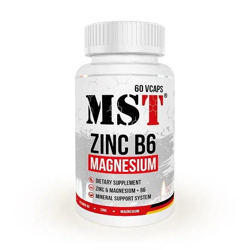 MST - Zinc + Magnesium + B6 60 vegan Caps