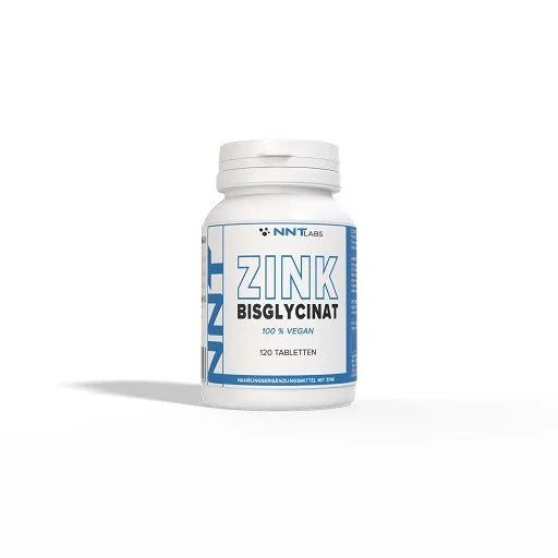 NNT Zinc 50mg Bisglycinate 120 Tablets