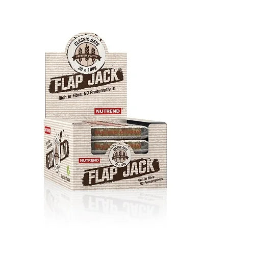 Овсяные батончики Nutrend FLAPJACK 20x 100г